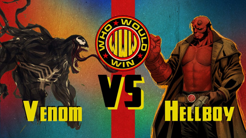 venom vs hellboy