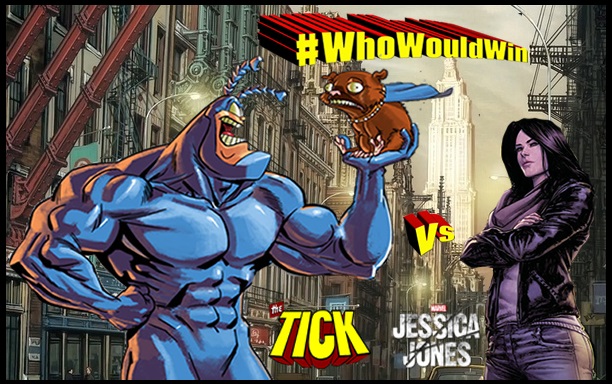 #WhoWouldWin: The Tick vs Jessica Jones