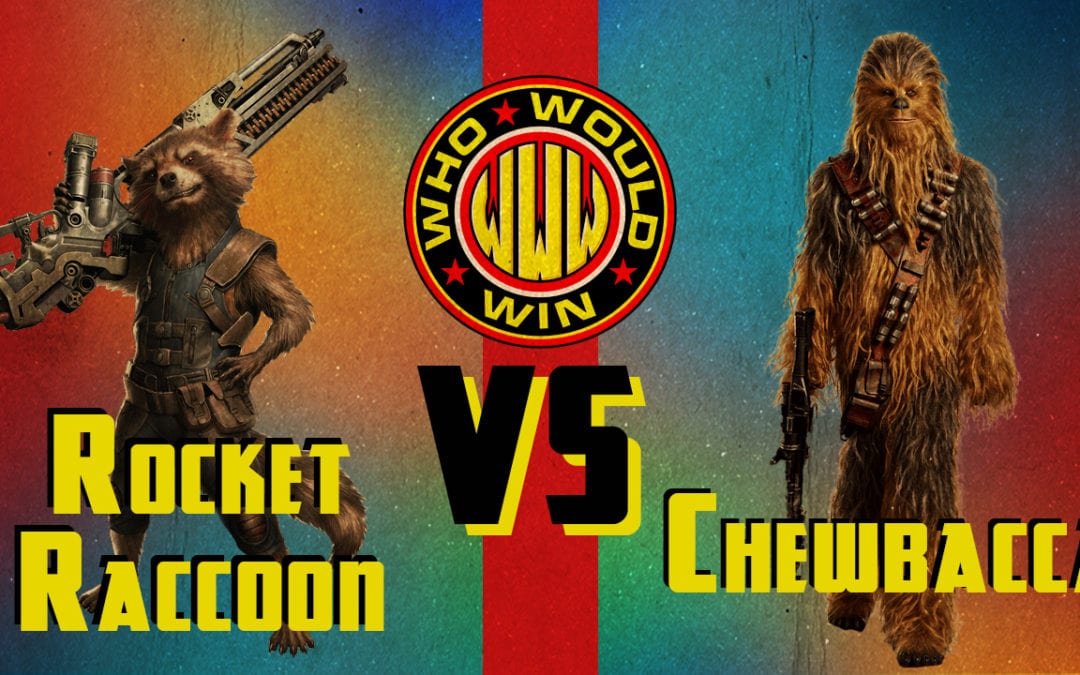 Rocket Raccoon vs Chewbacca